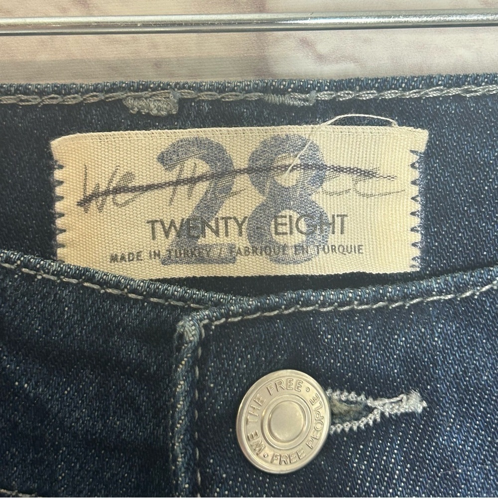 We The Free Dark Wash High Rise Skinny Jeans - Picture 11 of 16